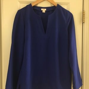J crew 8 ladies blue top